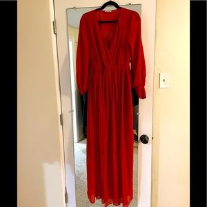 Baltic Born rust Celine Maxi dress NWT
